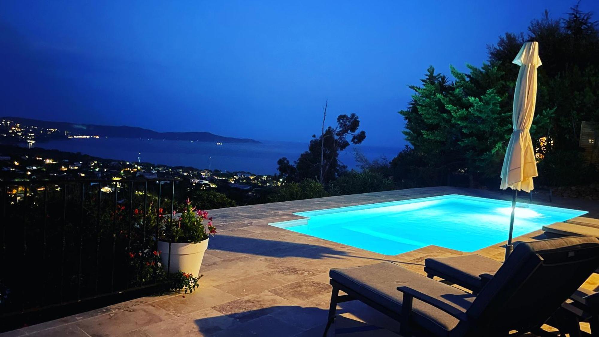 Villa Cacharelle Vue Mer Piscine Cavalaire-sur-Mer Exteriör bild