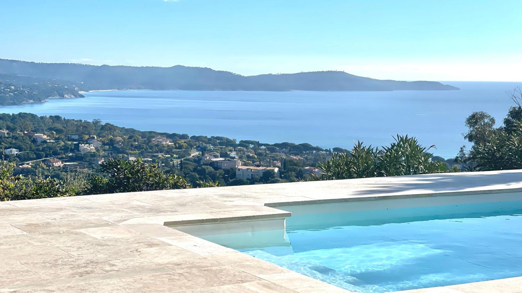 Villa Cacharelle Vue Mer Piscine Cavalaire-sur-Mer Exteriör bild