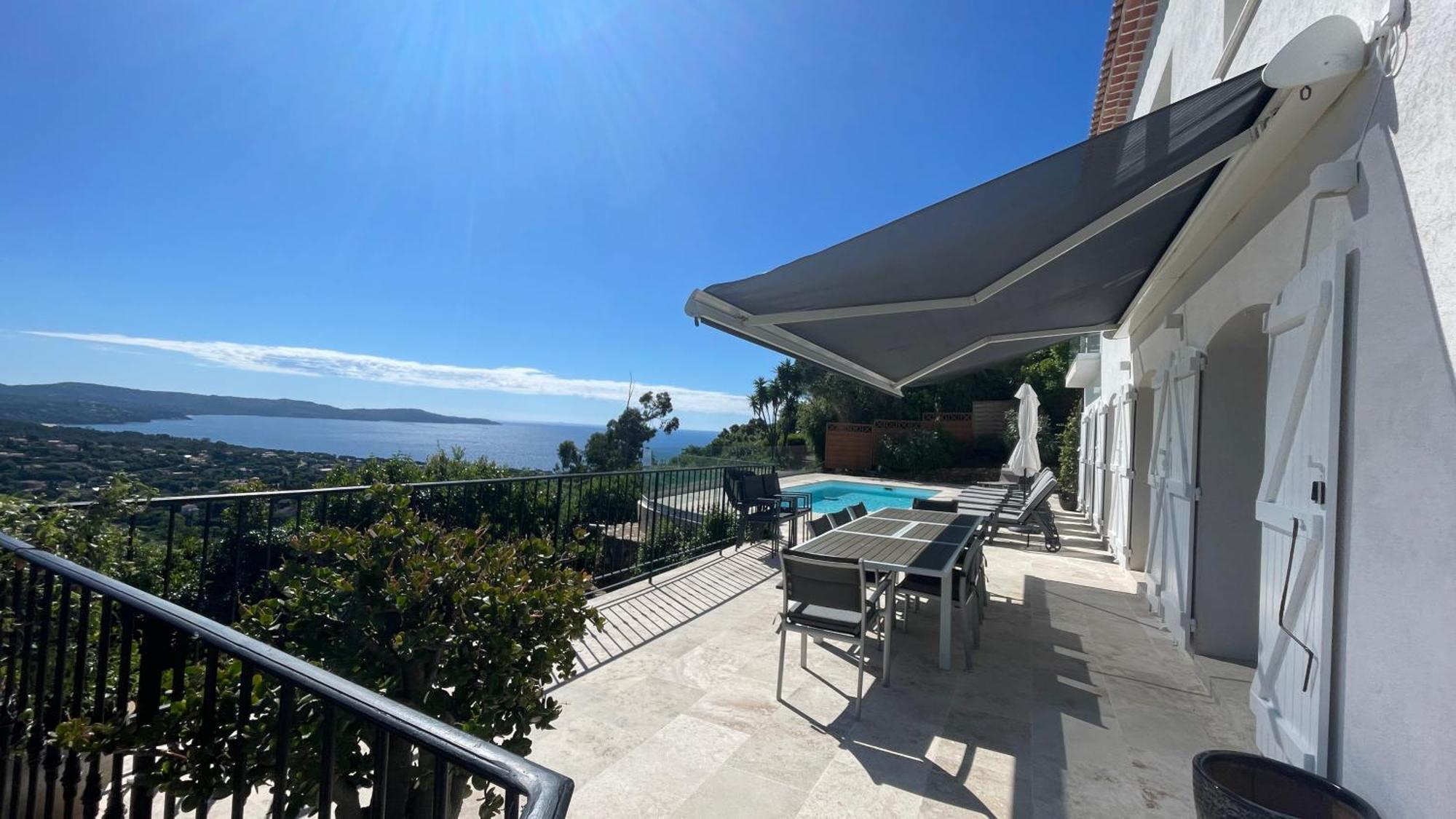Villa Cacharelle Vue Mer Piscine Cavalaire-sur-Mer Exteriör bild